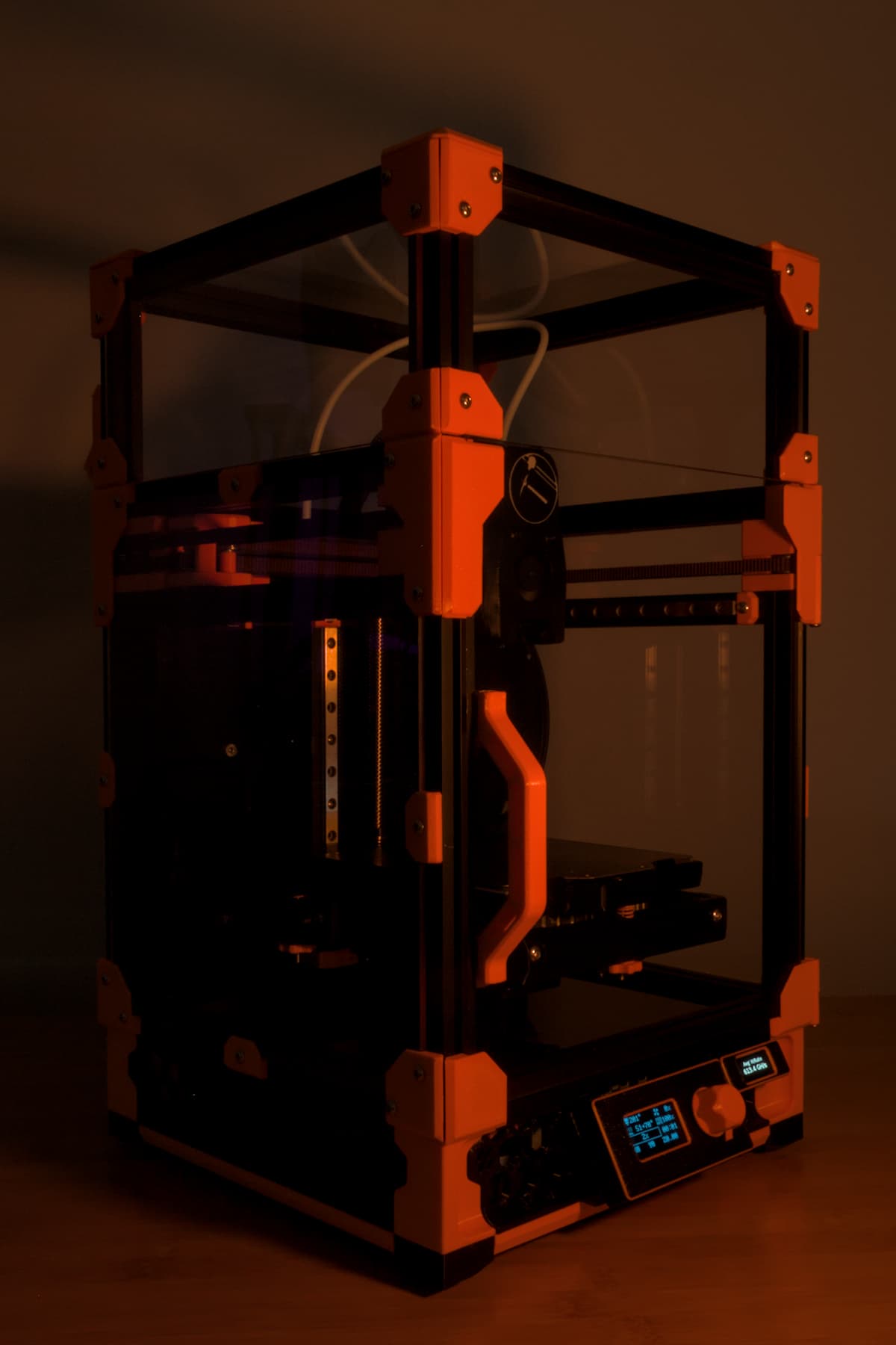 Proof Of Print Prototype - Dark Dimetric View